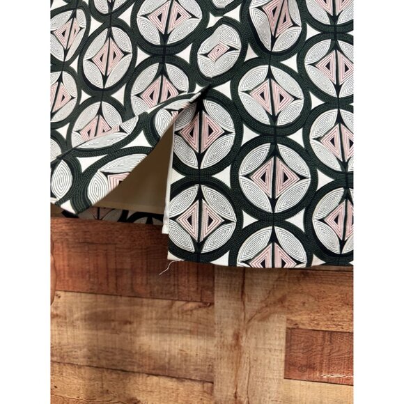 Ann Taylor Geometric MCM Print Pencil Skirt Size 4 - Picture 5 of 9